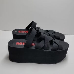 SIMON MILLER Nwt Foami Platform In Black Size38